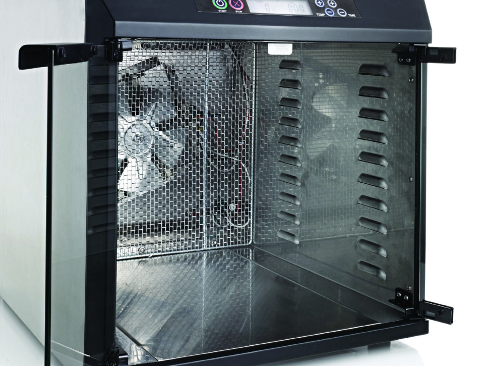 Torkskåp i rostfritt stål PRO EXC10EL, 10 brickor - Excalibur