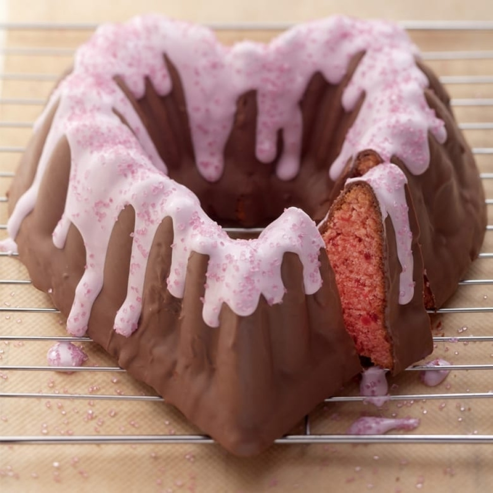 Bakform, Elegant Heart Bundt - Nordic Ware