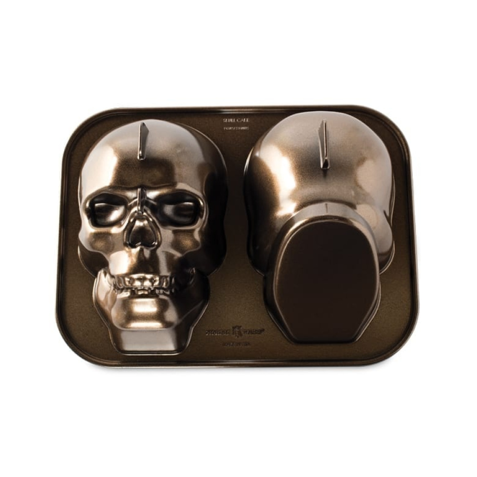 Bakform Haunted Skull Pan - Nordic Ware i gruppen Bakning / Bakformar / Kakformar hos The Kitchen Lab (1422-14039)