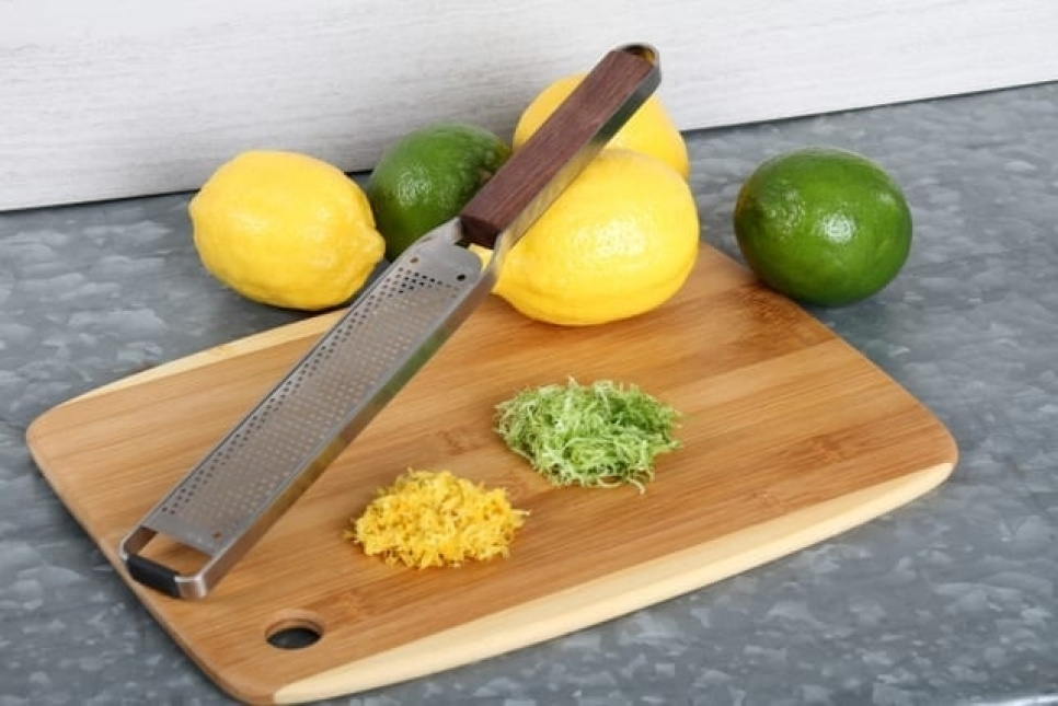 Rivjärn, Master, med handtag av valnötsträ - Microplane