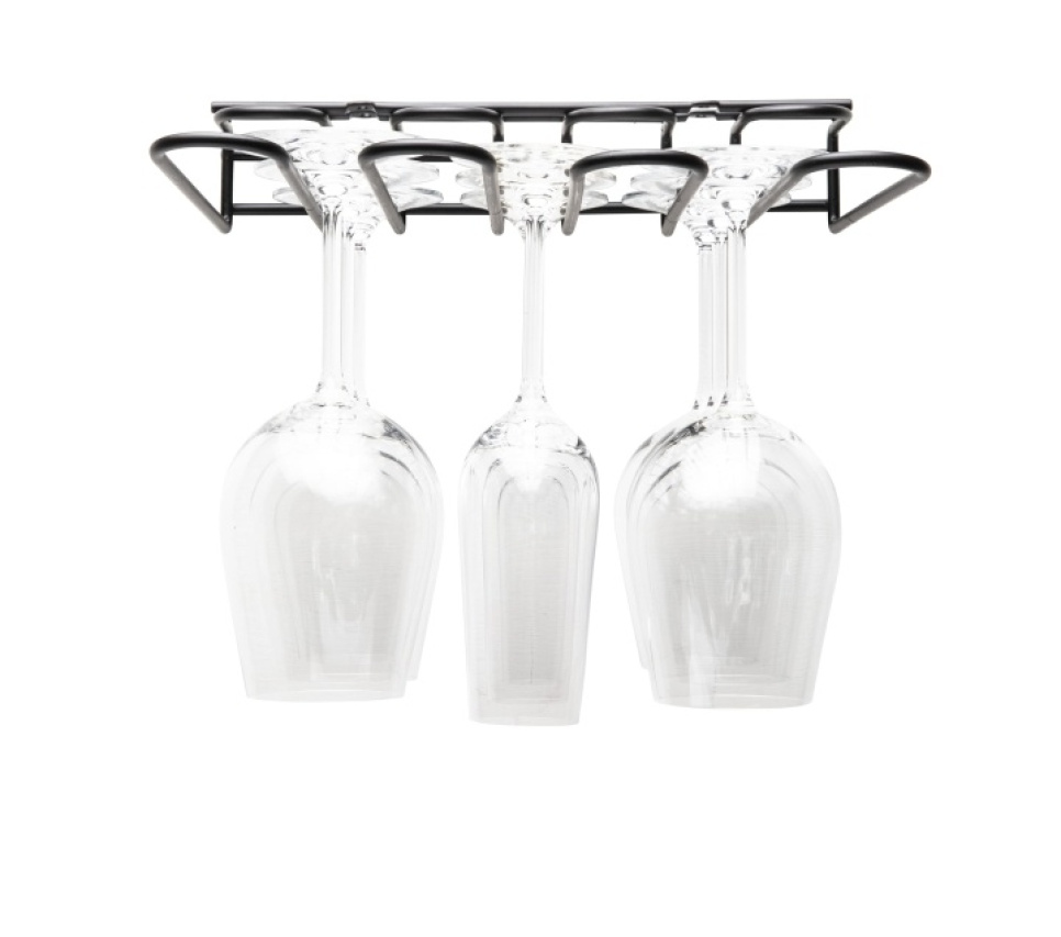 Glashängare för takmontage, svart - Hahn i gruppen Bar & Vin / Vintillbehör / Glashängare hos The Kitchen Lab (1422-22759)
