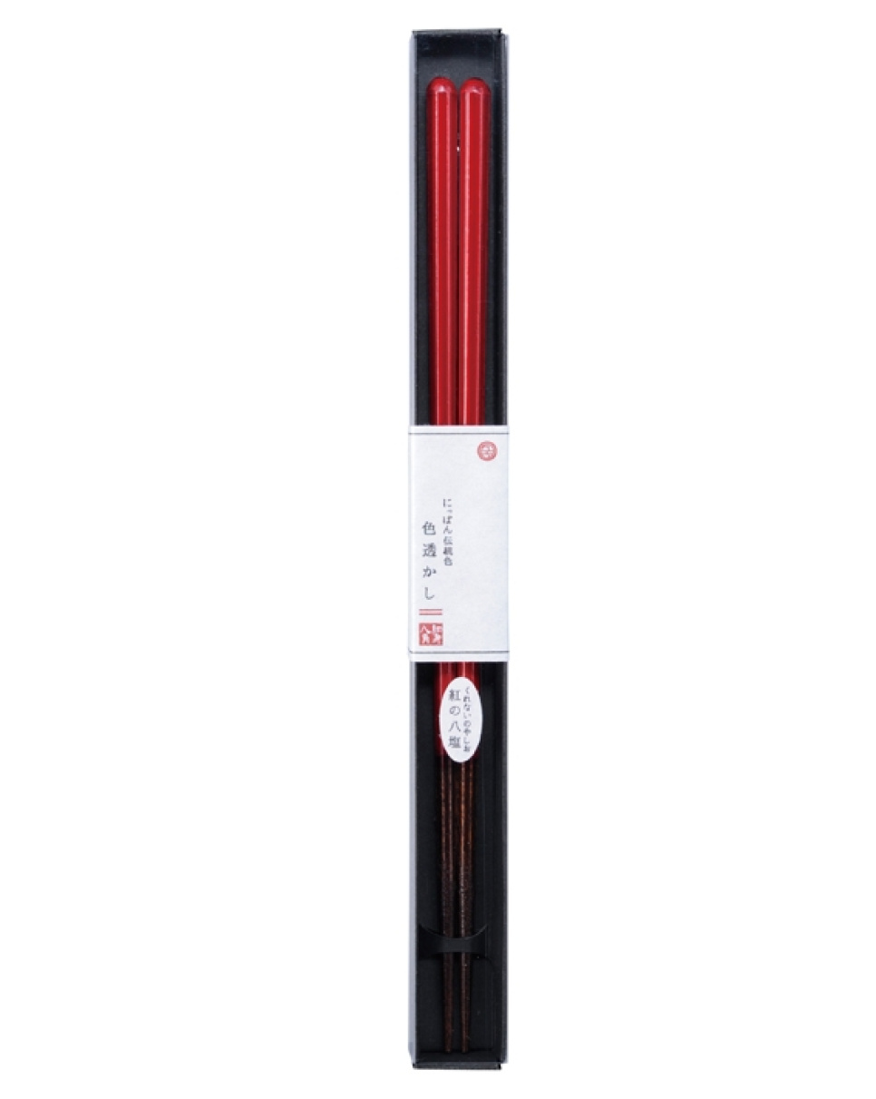 Ätpinnar, Irosukashi Kurenaino Yashio Red - Kawai Ätpinnar, Irosukashi Kurenaino Yashio Red - Kawai