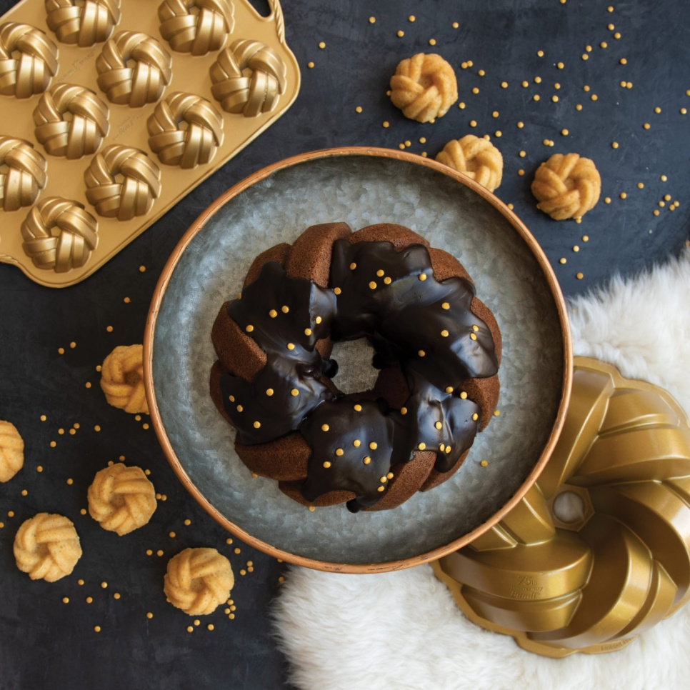 Bakform, Braided Mini Bundt, Specialutgåva - Nordic Ware Bakform, Braided Mini Bundt, Specialutgåva - Nordic Ware