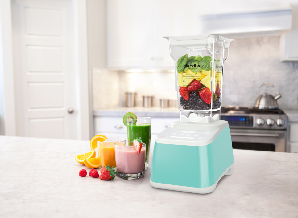 Blender, Designer 625, Sea Foam - Blendtec i gruppen Köksmaskiner / Blanda & Hacka / Blenders hos KitchenLab (1422-27523)