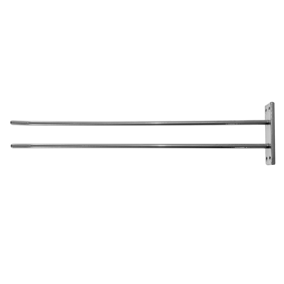 Glashängare för väggmontage - Hippie de Luxe - Silver, 4 st glas