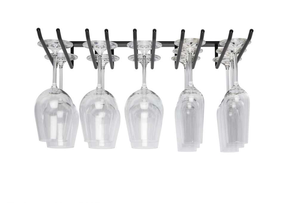 Glashängare för takmontage - Hippie de Luxe - Svart, 15 st glas