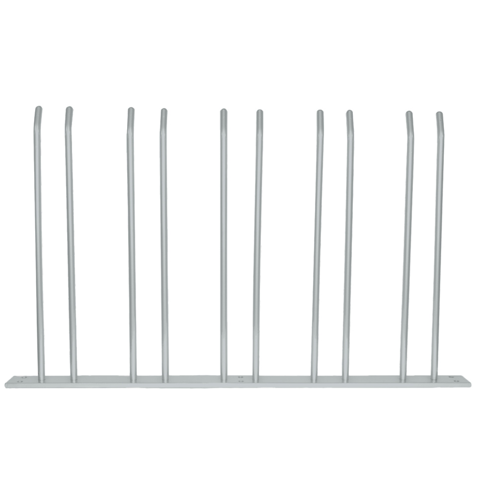 Glashängare för väggmontage - Hippie de Luxe - Silver, 15 st glas Glashängare för väggmontage - Hippie de Luxe - Silver, 15 st glas