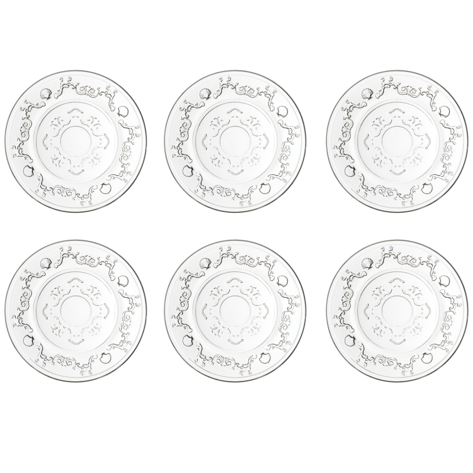 Assiett 19 cm, Versailles, 6-pack - La Rochère