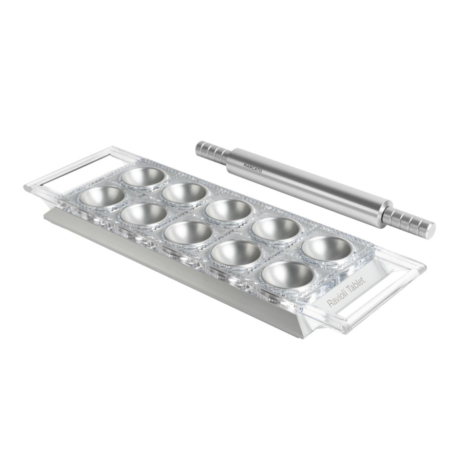 Ravioliplåt, Ravioli Tablet - Marcato i gruppen Köksmaskiner / Övriga köksmaskiner / Pastamaskiner hos KitchenLab (1422-36473)