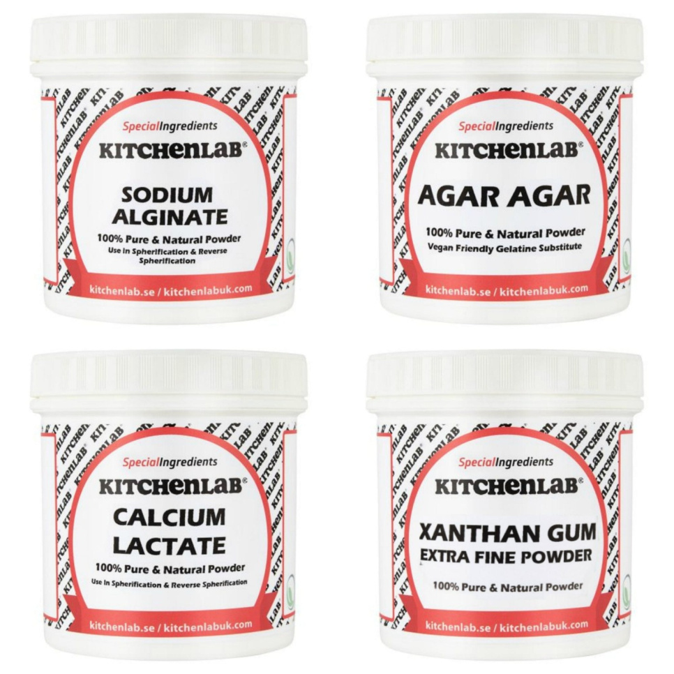 Molekylär Gastronomi: Ingrediens-kit - The Kitchen Lab i gruppen Matlagning / Molekylär matlagning / Startkit till molekylär gastronomi hos The Kitchen Lab (1429-12644)