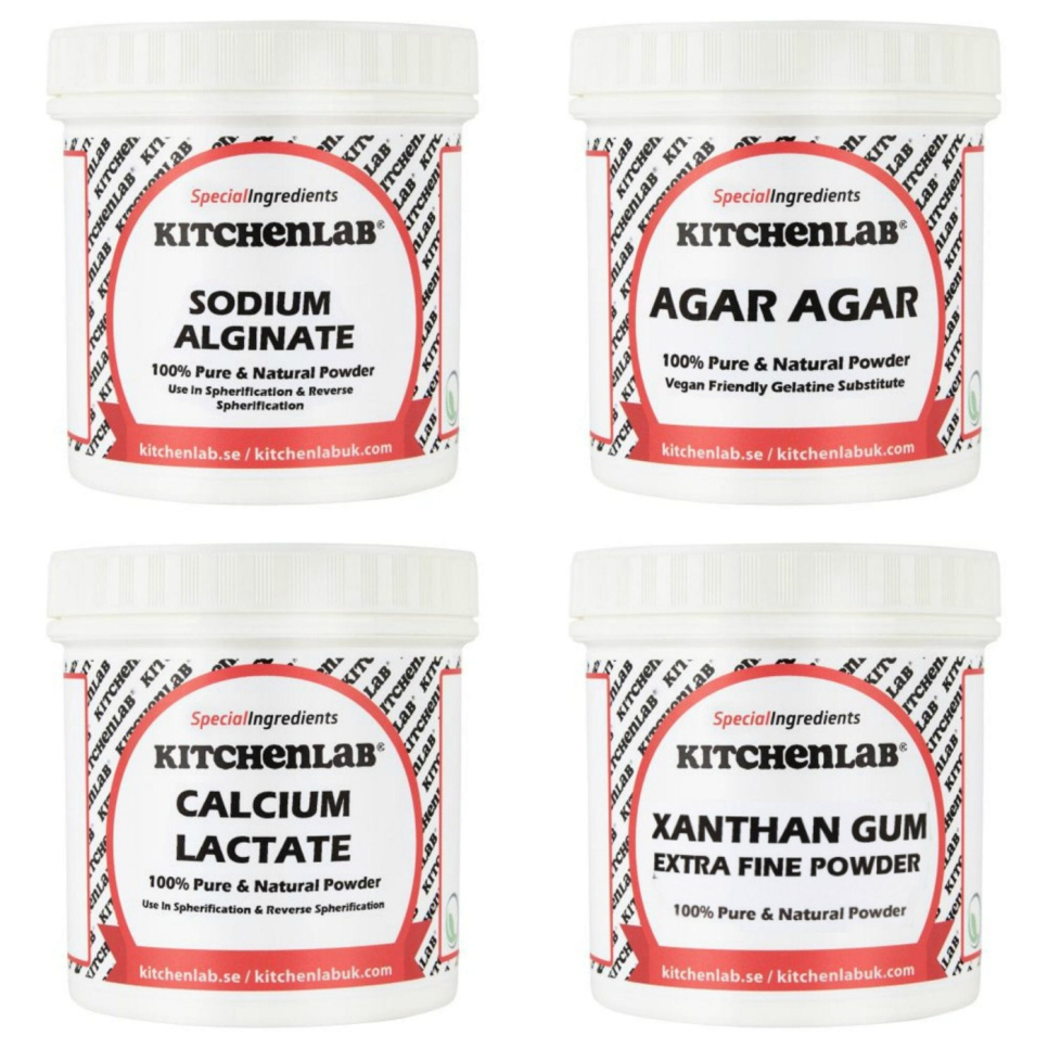 Molekylär Gastronomi: Ingrediens-kit - The Kitchen Lab i gruppen Matlagning / Molekylär matlagning / Startkit till molekylär gastronomi hos The Kitchen Lab (1429-12644)