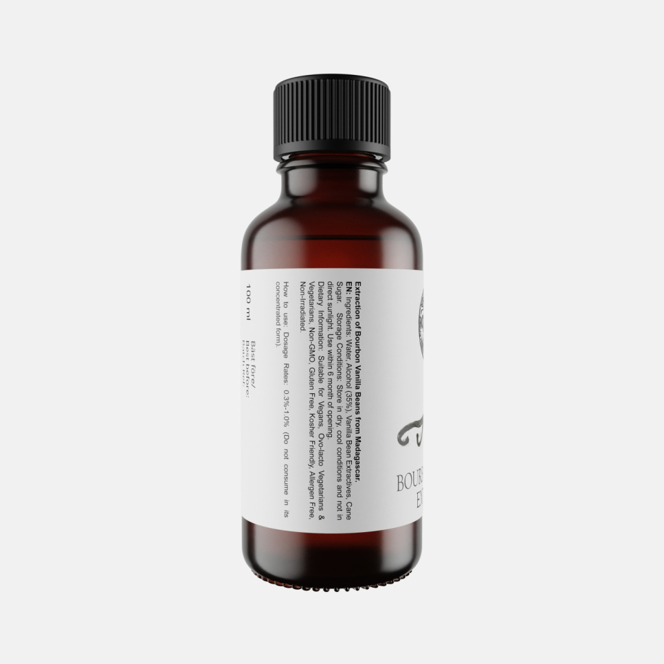Bourbonvaniljextrakt, 100 ml - The Kitchen Lab Bourbonvaniljextrakt, 100 ml - The Kitchen Lab