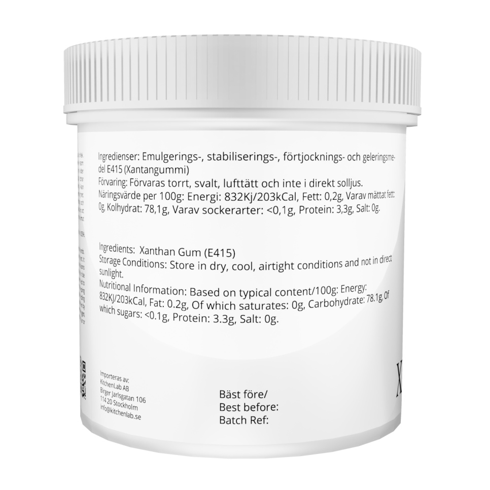 Xantangummi (E415) - The Kitchen Lab