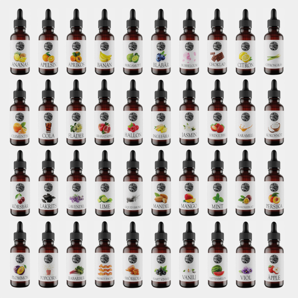 Smakdroppar, 30 ml - The Kitchen Lab i gruppen Matlagning / Kryddor & Smaksättare hos KitchenLab (1429-16778)