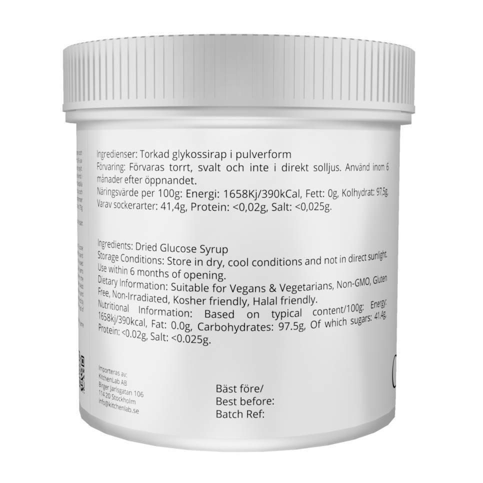 Glykospulver, 1000 g - The Kitchen Lab