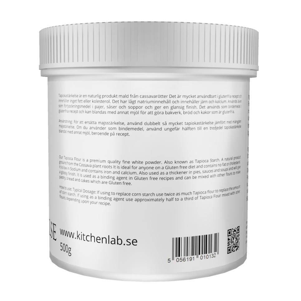 Tapiokastärkelse - The Kitchen Lab