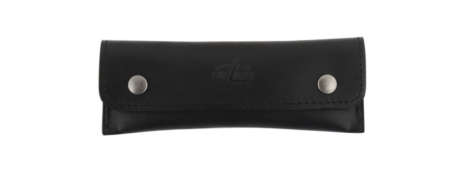 Sommelier, handgjord kyparkniv med handtag av marmorerat kohorn - Forge de Laguiole