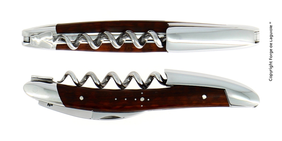 Sommelierkniv av Snakewood, blank, Tradition - Forge de Laguiole i gruppen Bar & Vin / Vintillbehör / Kyparknivar & Vinöppnare hos The Kitchen Lab (1446-14498)