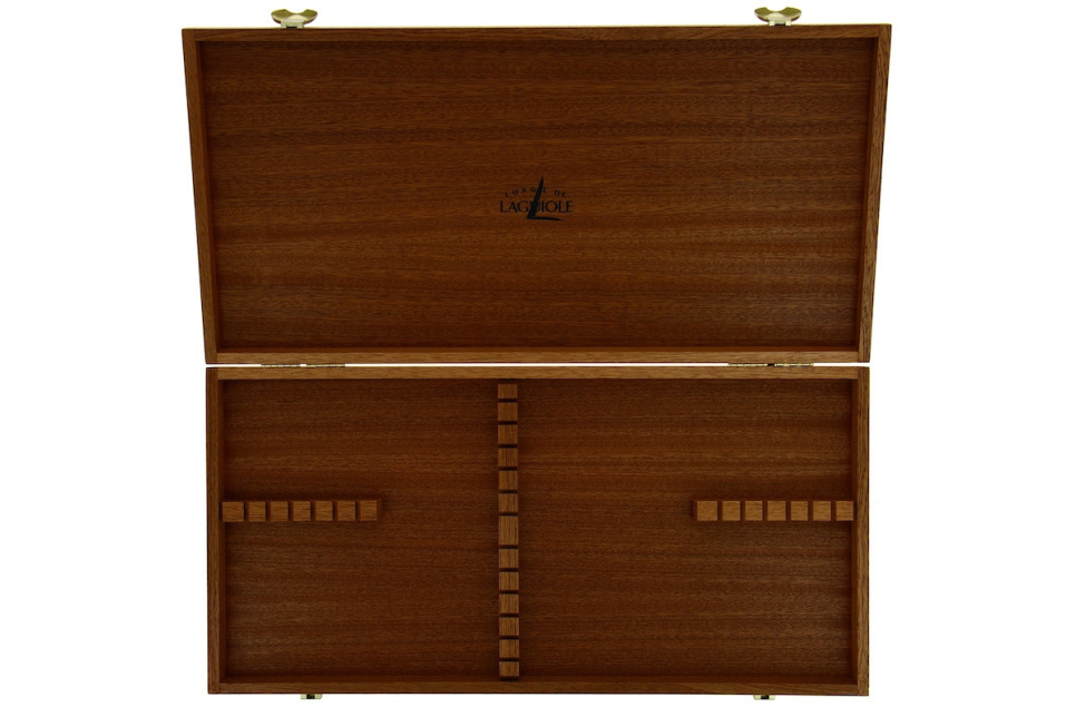 Förvaringslåda 05 för 24 bestick, Sapeleträ - Forge de Laguiole
