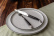 Sex knivar, Handtag av Mörkt Horn, blank, Tradition - Forge de Laguiole Sex knivar, Handtag av Mörkt Horn, blank, Tradition - Forge de Laguiole