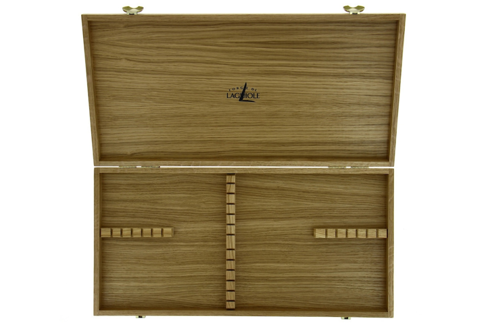 Förvaringslåda 03 för 24 bestick, Ek - Forge de Laguiole