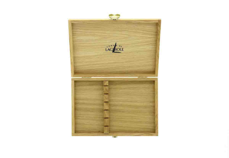 Förvaringslåda för 6 bestick, Ek - Forge de Laguiole i gruppen Dukning / Bestick / Bestickförvaring hos The Kitchen Lab (1446-32872)