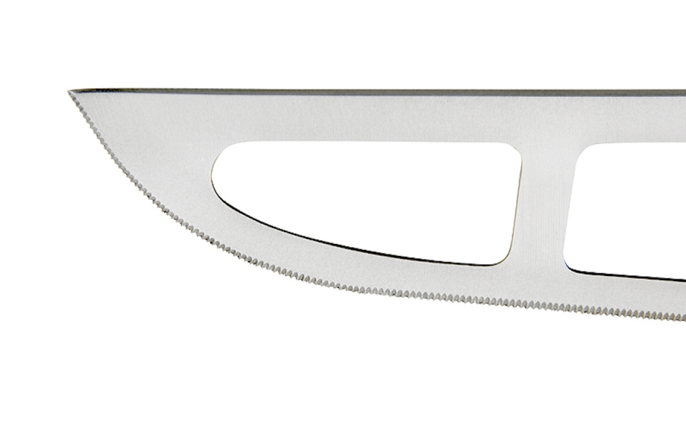 Ostkniv, handtag av Oliv, blank, R. Barthélemy - Forge de Laguiole