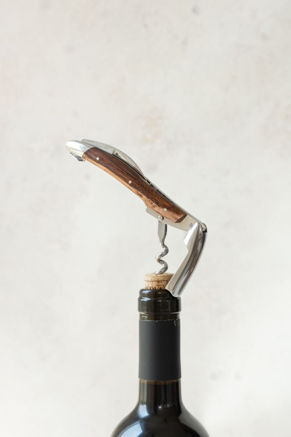 Sommelierkniv av Trä från Vinrankor, blank, Tradition - Forge de Laguiole