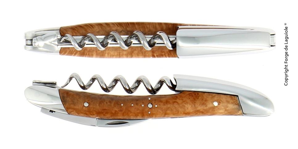 Sommelierkniv av Trädljung, blank, Tradition - Forge de Laguiole i gruppen Bar & Vin / Vintillbehör / Kyparknivar & Vinöppnare hos The Kitchen Lab (1446-32978)