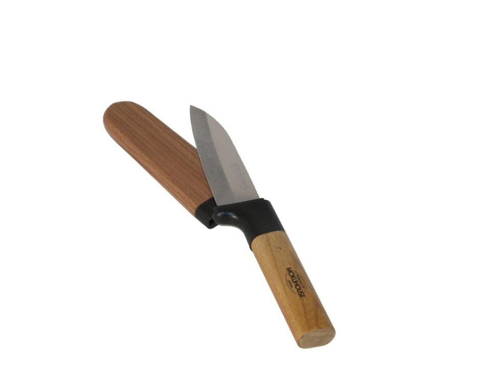 Fruktkniv Premium, 7cm, ljust trä - Suncraft