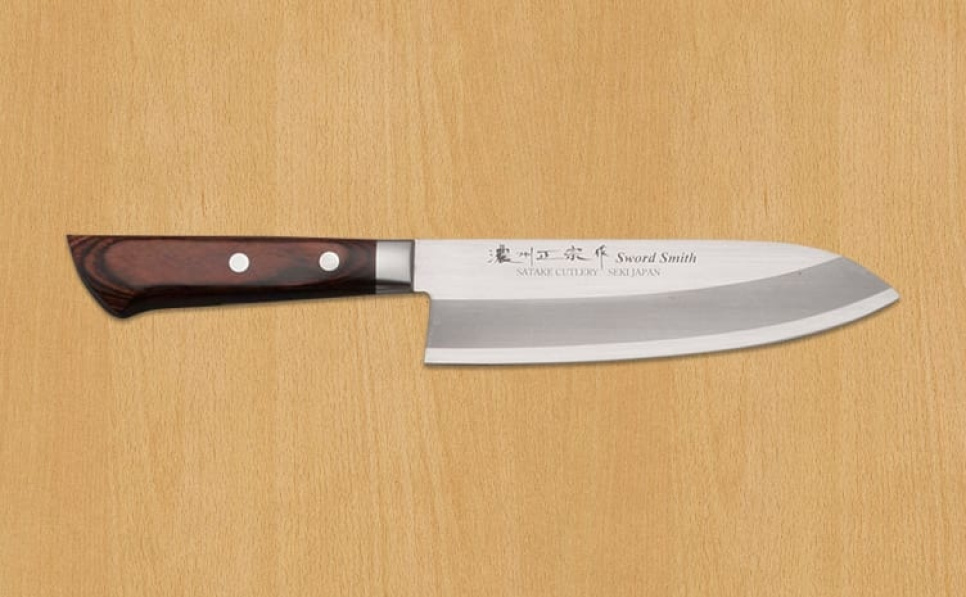 Santoku, 17 cm - Clad i gruppen Matlagning / Köksknivar / Allknivar hos The Kitchen Lab (1450-25157)