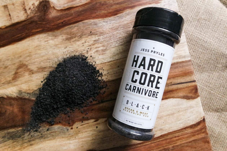 Black Rub till nöt/stek/BBQ, 368 g - Hardcore Carnivore