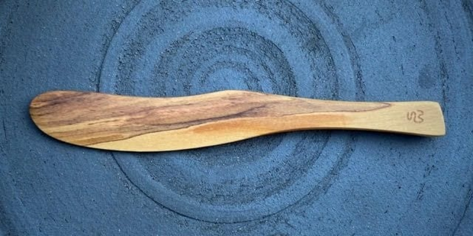 Smörkniv i olivträ - Scanwood i gruppen Dukning / Bestick / Smörknivar hos The Kitchen Lab (1451-23789)