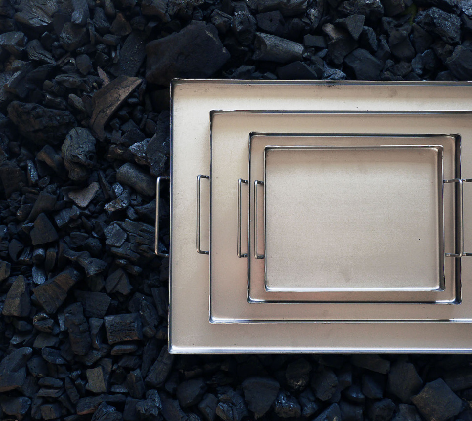 Stekplåt/stekbleck med handtag - Pallarès