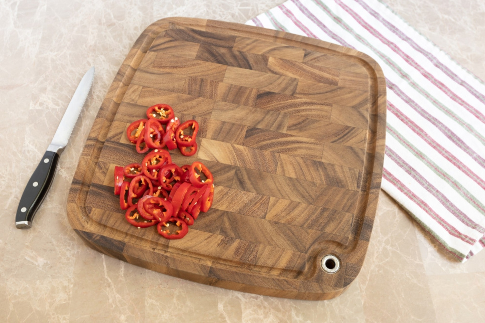 Slaktarblock i Akacia, Gourmet Mini Carolina - Ironwood
