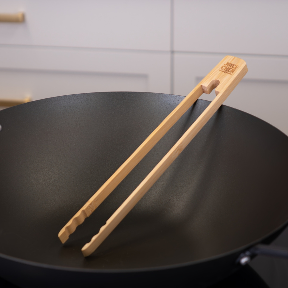 Tång i polerad bambu, 28 cm - Joyce Chen