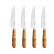 Köttkniv med Handtag i Olivträ, 4-pack - Pallarès