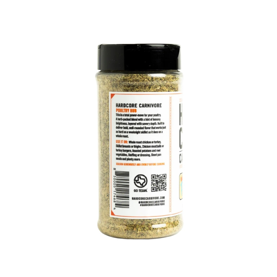 Poultry Rub, 283g - Hardcore Carnivore