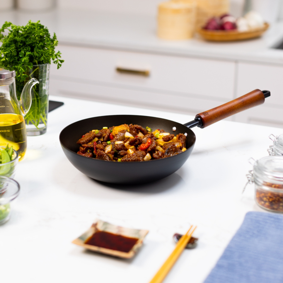 Stir Fry-Panna i Kolstål, Inbränd - Joyce Chen
