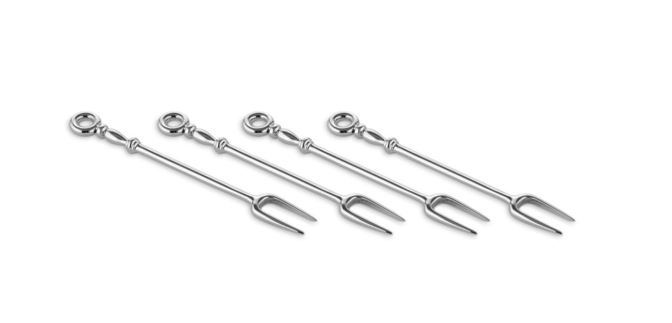 Antipastogafflar, 4-pack - Alessi i gruppen Dukning / Bestick / Gafflar hos KitchenLab (1466-16605)