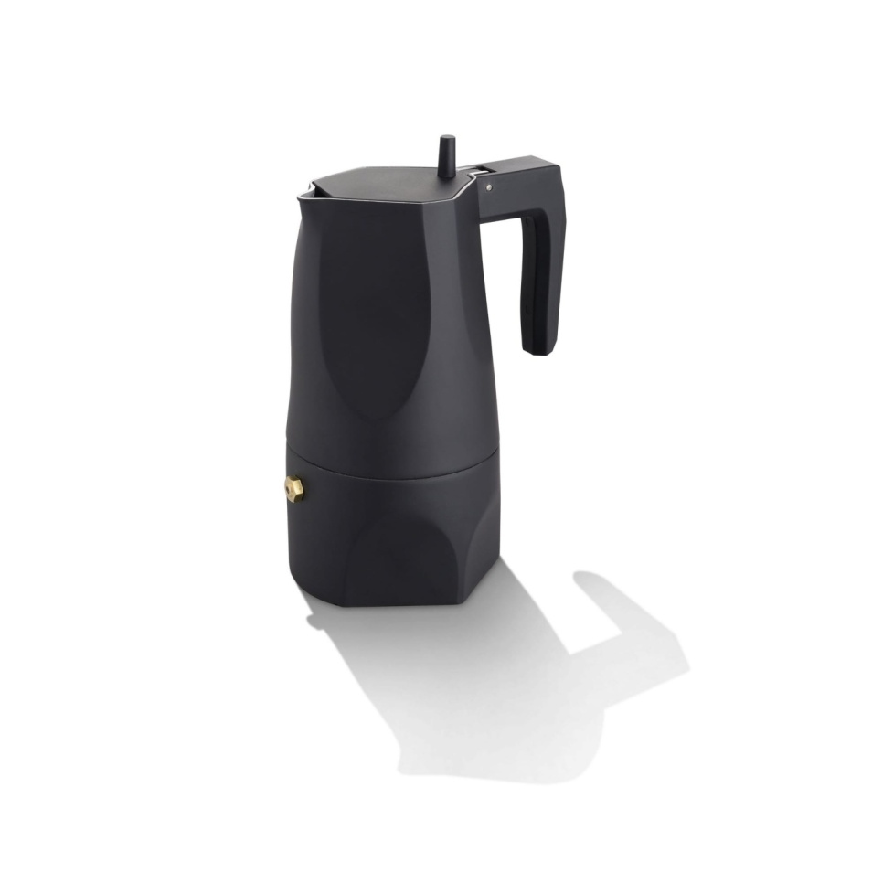 Mokabryggare, Ossidiana, svart - Alessi i gruppen Te & Kaffe / Brygga kaffe / Kaffebryggare hos KitchenLab (1466-22809)