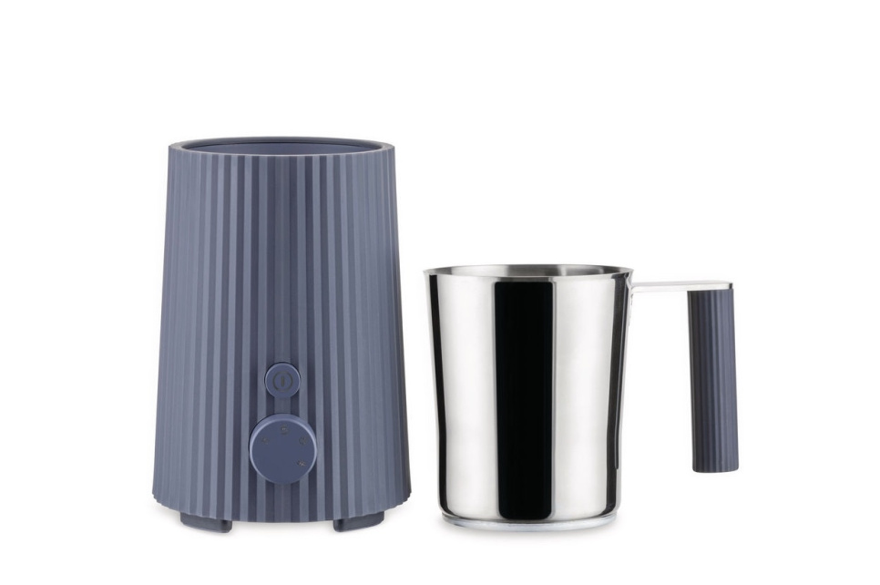 Mjölkskummare, Plissé, Grå - Alessi i gruppen Te & Kaffe / Kaffetillbehör / Mjölkskummare hos The Kitchen Lab (1466-31429)