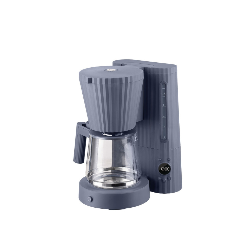 Kaffebryggare, Plissé - Alessi - Grå i gruppen Te & Kaffe / Brygga kaffe / Kaffebryggare hos KitchenLab (1466-31432)