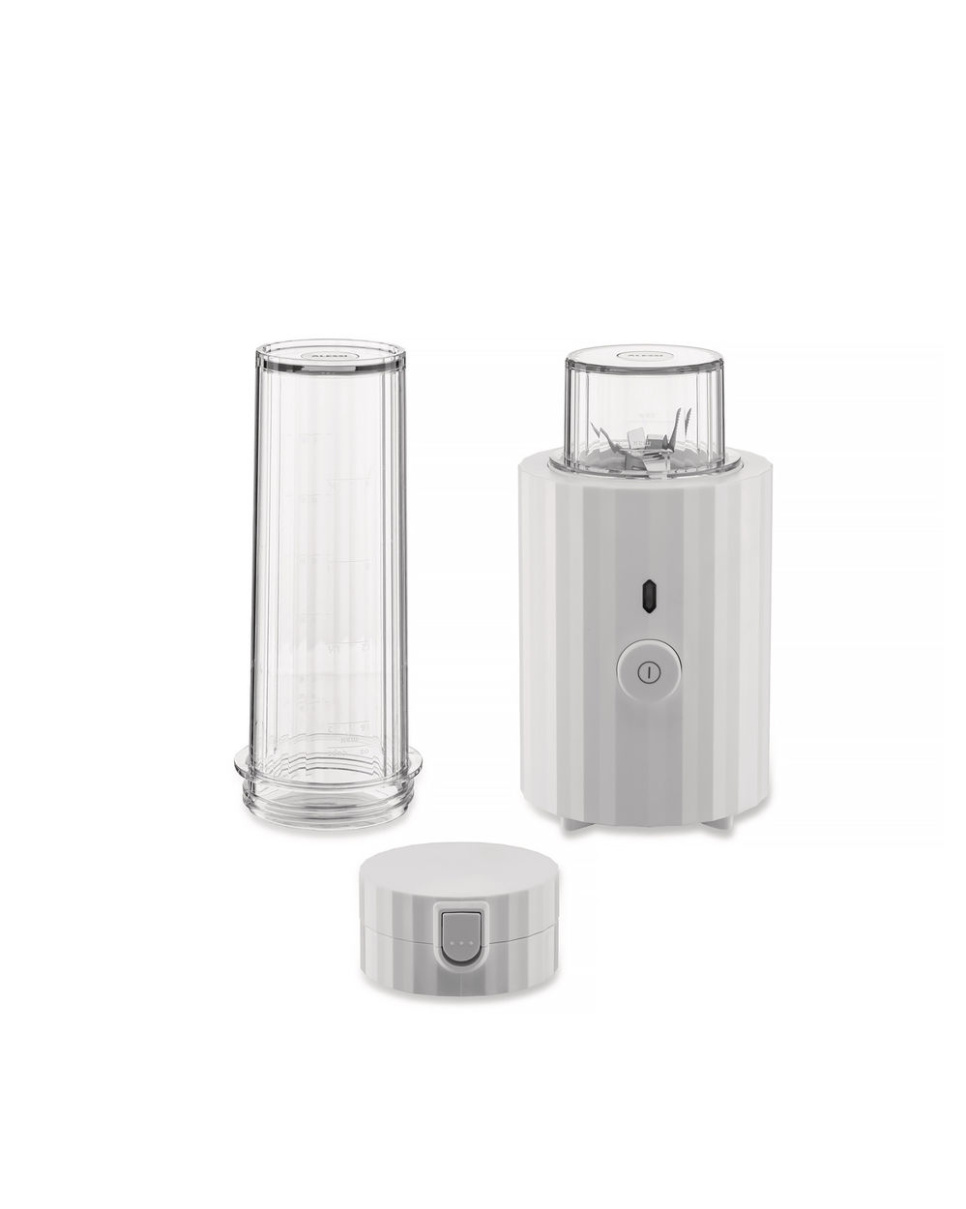 Personal Blender / Minimixer, Plissé, Vit - Alessi