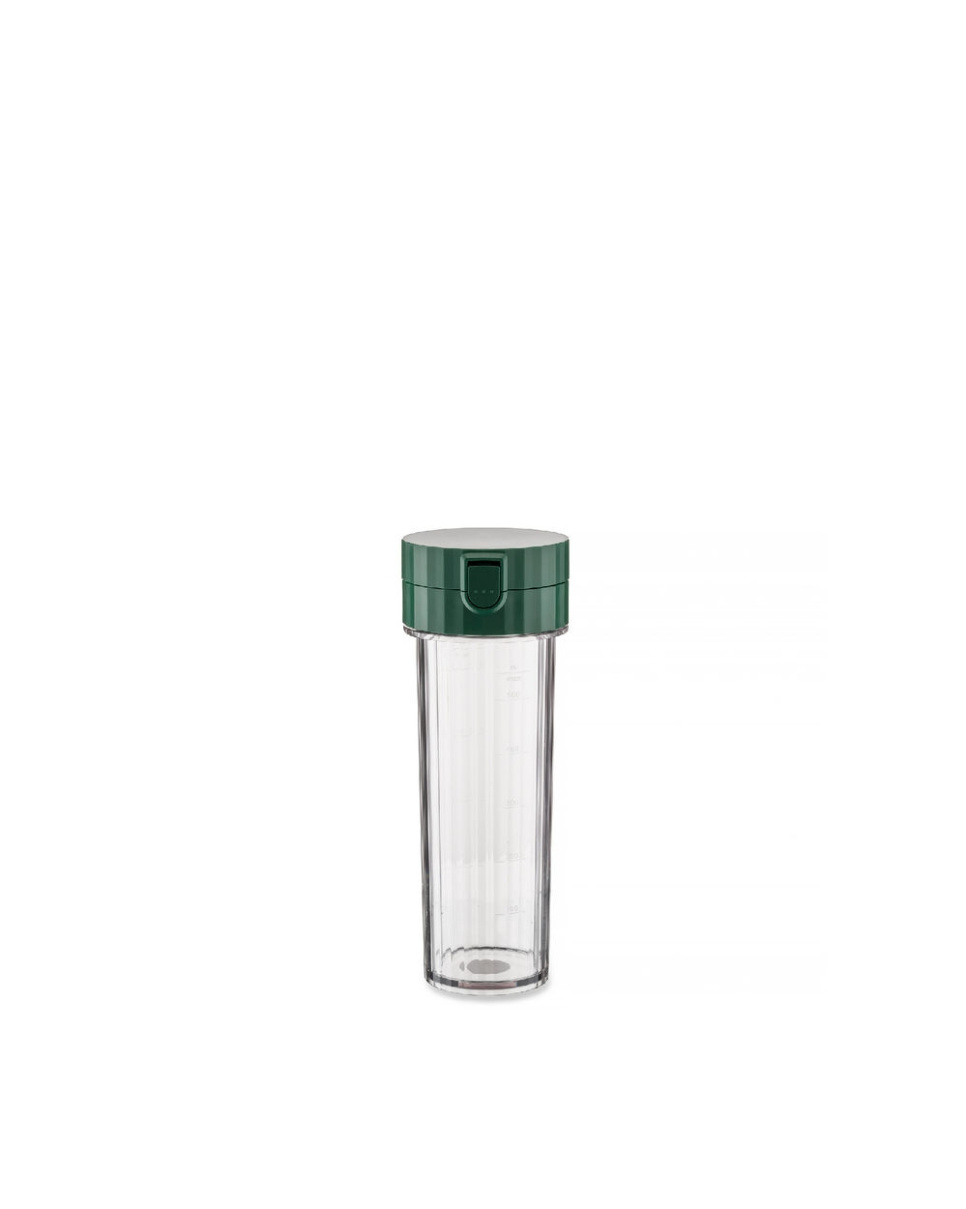 Extra flaska till personal blender, Plissé, Grön - Alessi