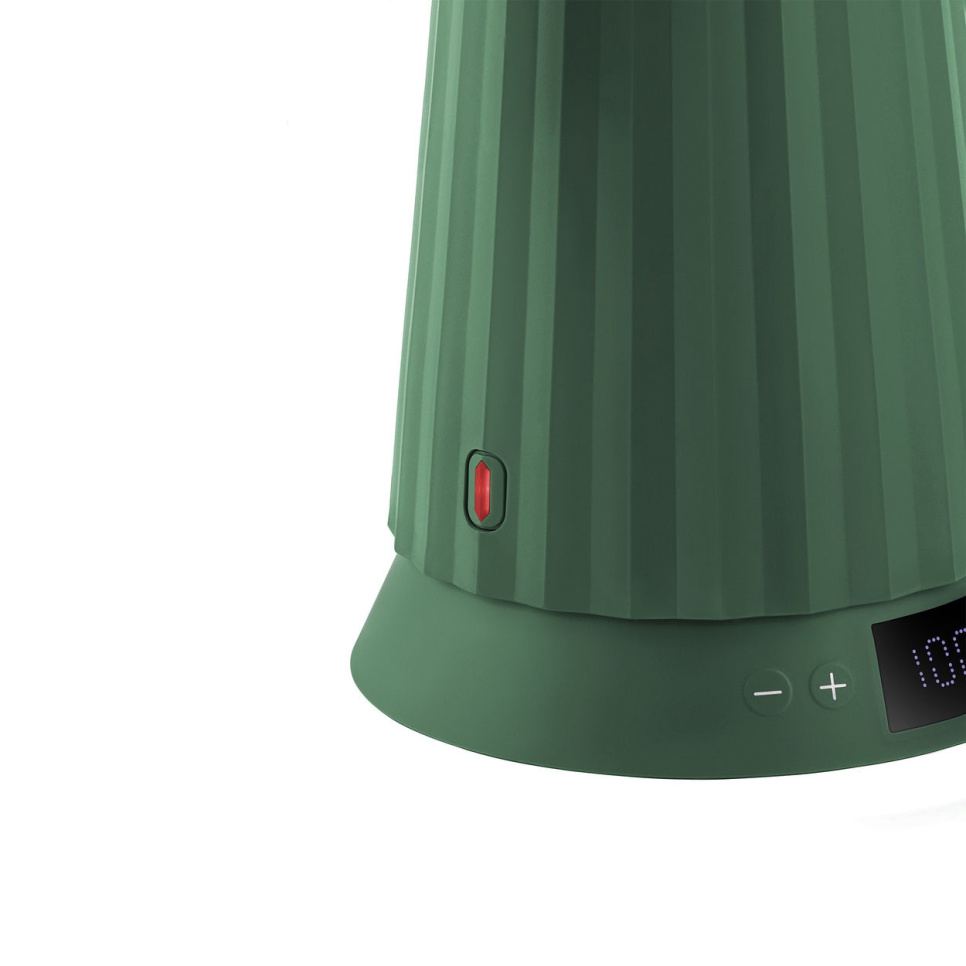 Vattenkokare med temperaturinställning, Plissé, Grön - Alessi