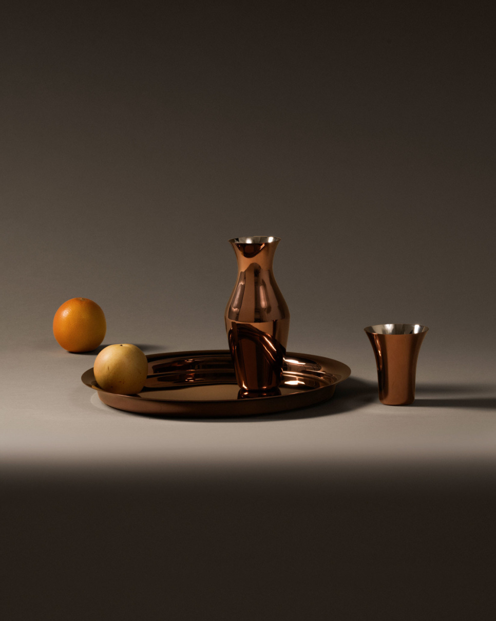 Karaff, Kuru Kuru - Alessi - Koppar