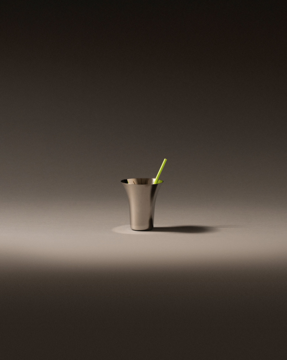 Kopp, Kuru Kuru - Alessi - Rostfritt stål