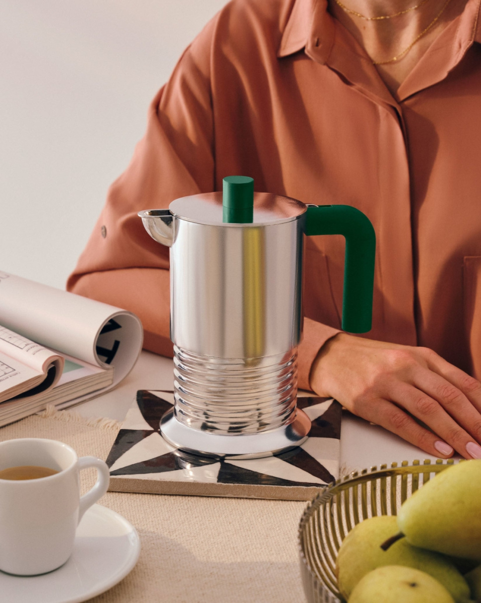 Kaffebryggare, Vite, Aluminium - Alessi