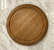 Rund skärbräda, Oljad ek, Ø25cm - Breka